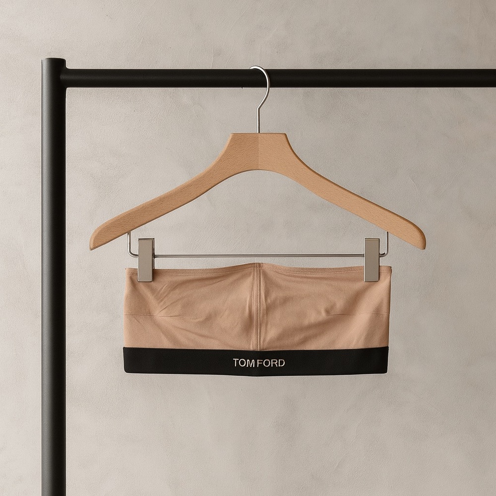 Tom Ford Beige and Black Bandeau
